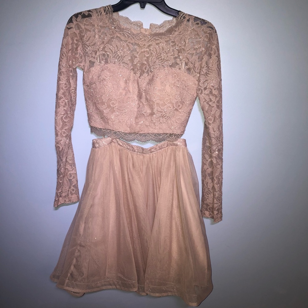 2 piece homecoming dress, size 3